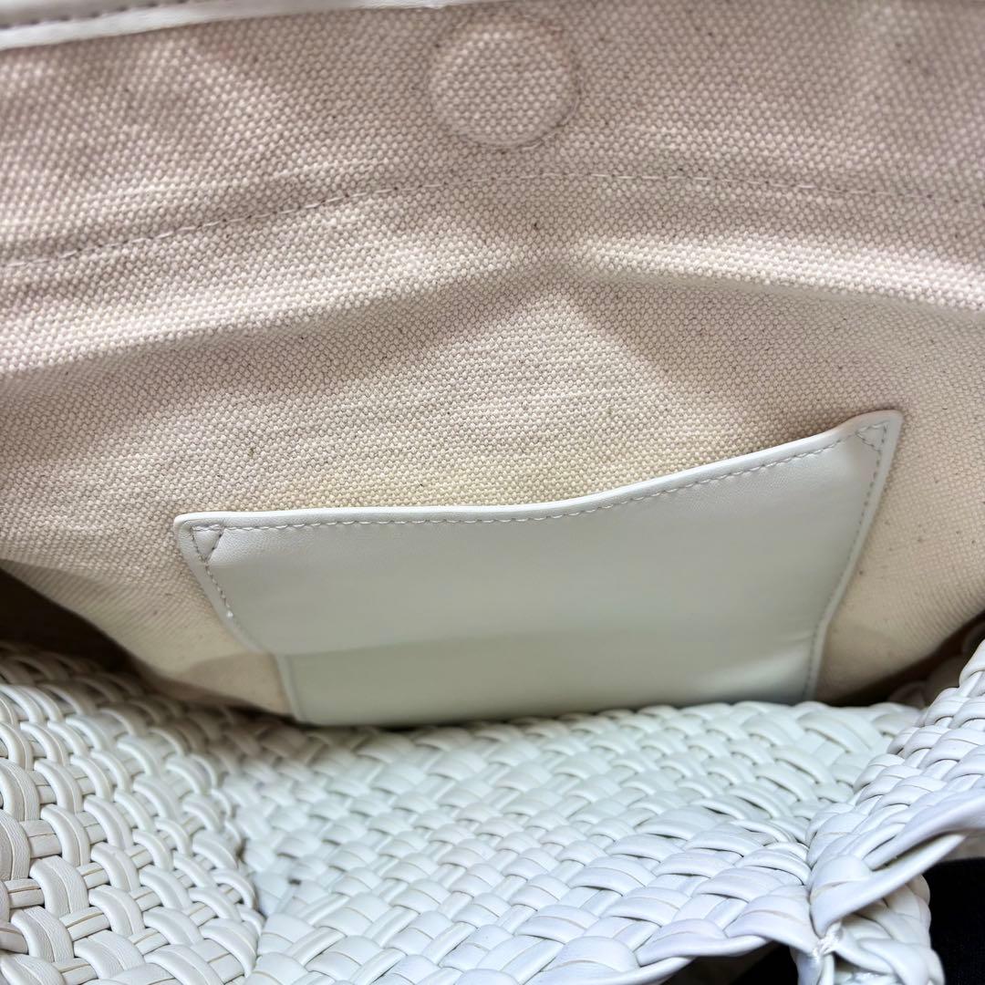 美品 DIANA 2WAY メッシュ ショルダーバッグ トートバッグ インナー