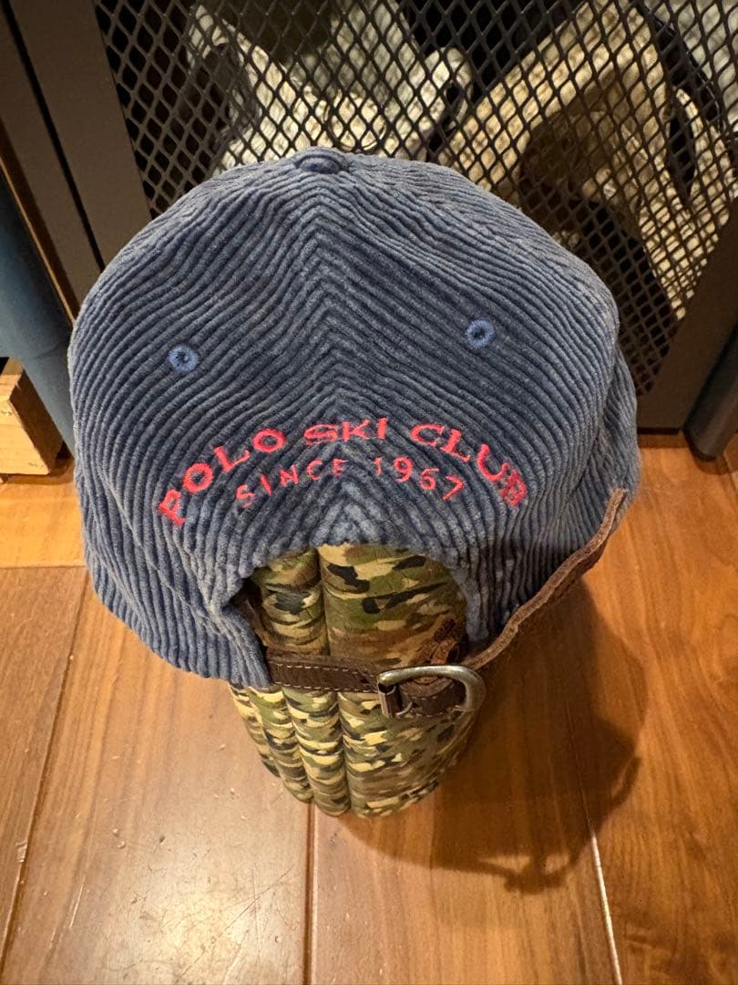 POLO RALPH LAUREN SKI CLUB コーデュロイ キャップ