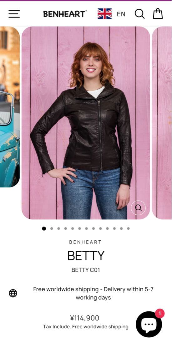 CPH かわしまたかひろ 575RD ROPE DYE CASQUETTE