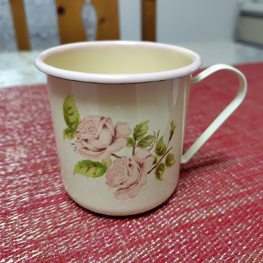 イマン ホーローマグ大 ダイアナローズ 貴重 箱入り新品です - メルカリ