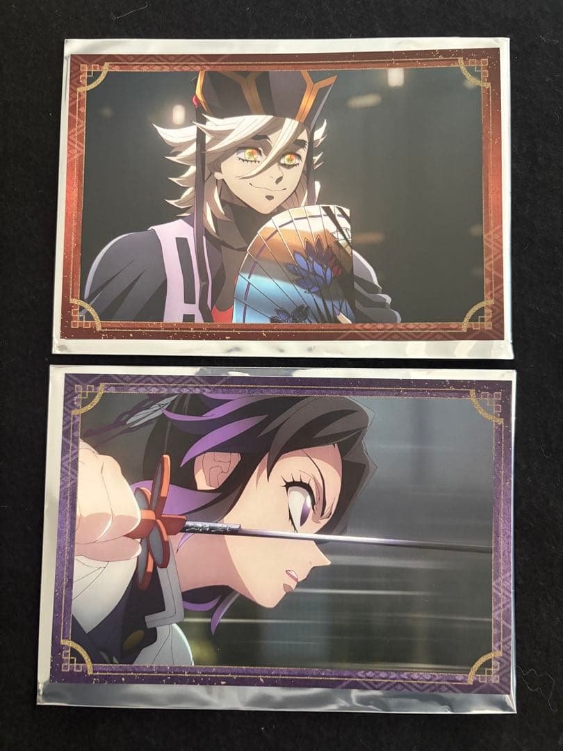鬼滅の刃 無限城編 ポストカードコレクション 童磨 胡蝶しのぶ 2枚