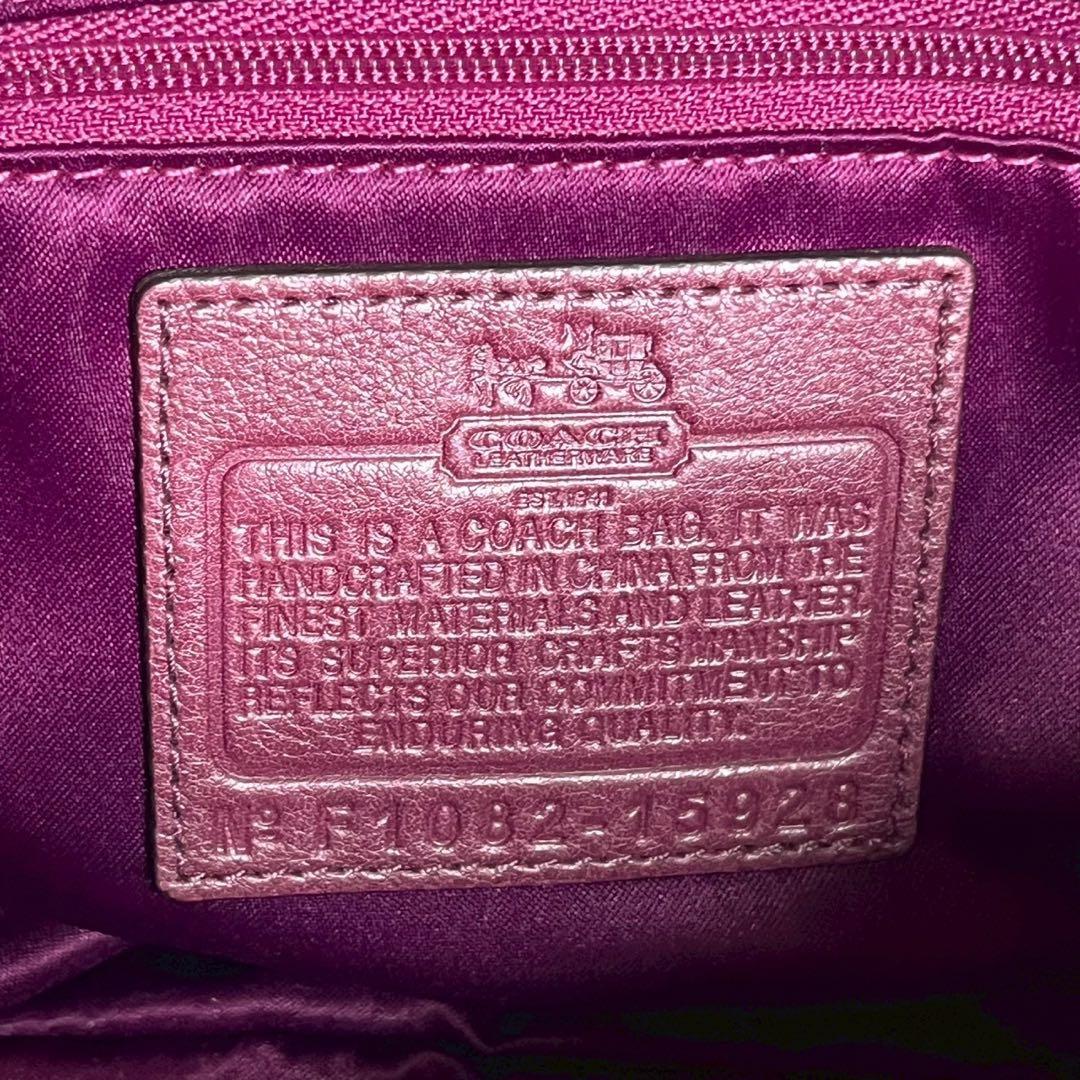 極美品・使用感少ない】コーチ マディソン 2way パイソン柄 チェーン