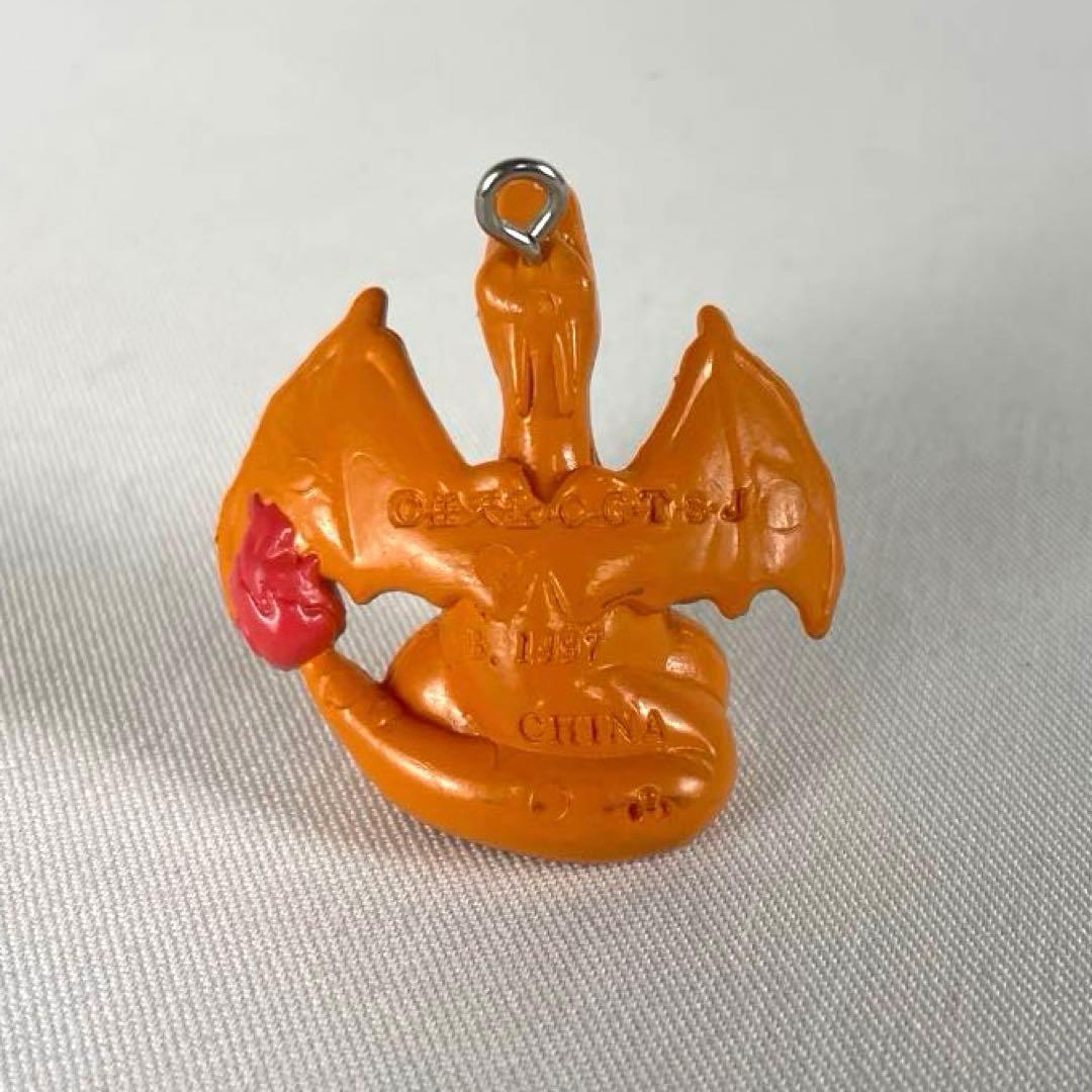 初期 リザードン ポケモン グッズ ミニフィギュア キーホルダー 当時物