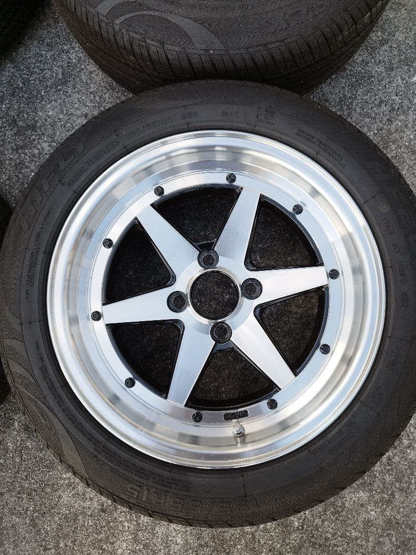 ロンシャン風ホイール 15×7J/+30/PCD100 - メルカリ