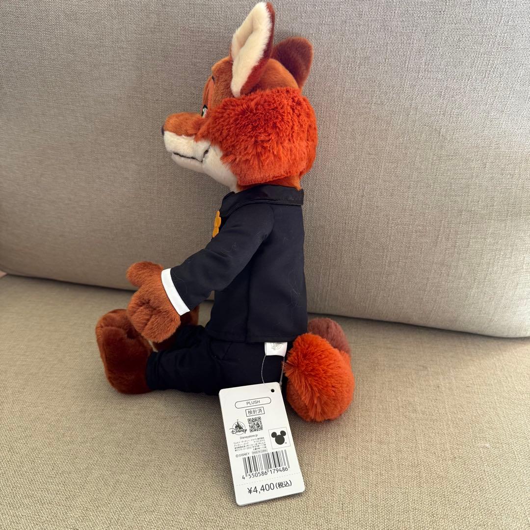 ディズニーストア ニック・ワイルド ぬいぐるみフォーマル ズートピア2