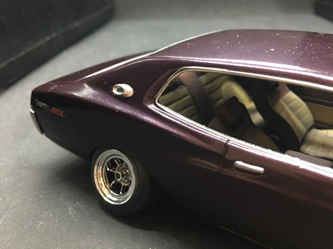 旧車プラモデル完成品C130ローレル1／24 - メルカリ