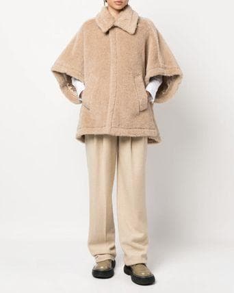 マックスマーラ MaxMara テディベア ケープ TEBE4 ハニー 新品 - メルカリ