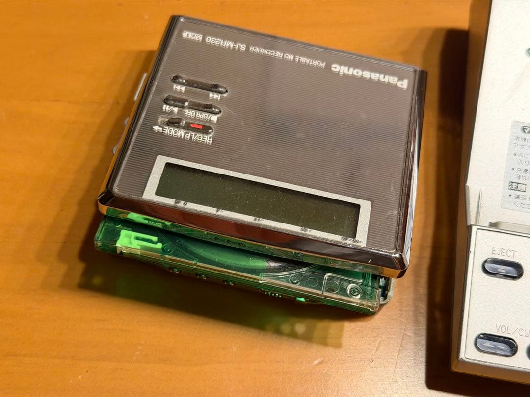 Panasonic ポータブルMDレコーダー SJ-MR230 - メルカリ