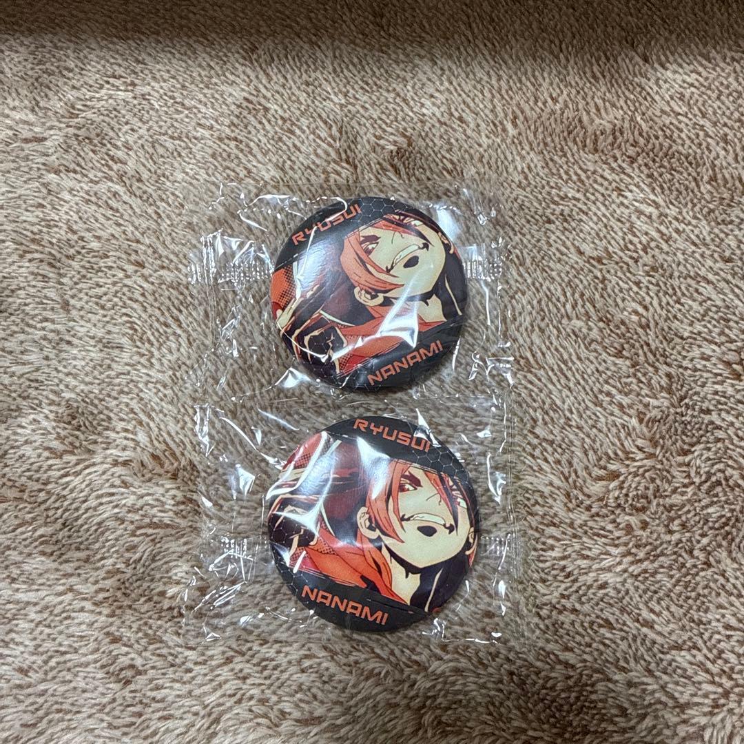 Dr.STONE 場面写 七海龍水缶バッジ - メルカリ