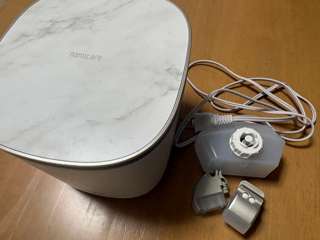 nanocare フェイススチーマー ホワイト コース・使い方 | 特長 スチーマー ナノケア EH-SA0B | フェイスケア