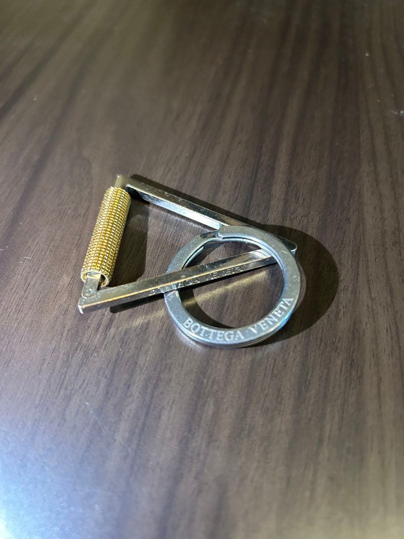 BOTTEGA VENETA スプリング式キーホルダー ボッテガ キーリング ボッテガヴェネタ レザー キーホルダー イントレ