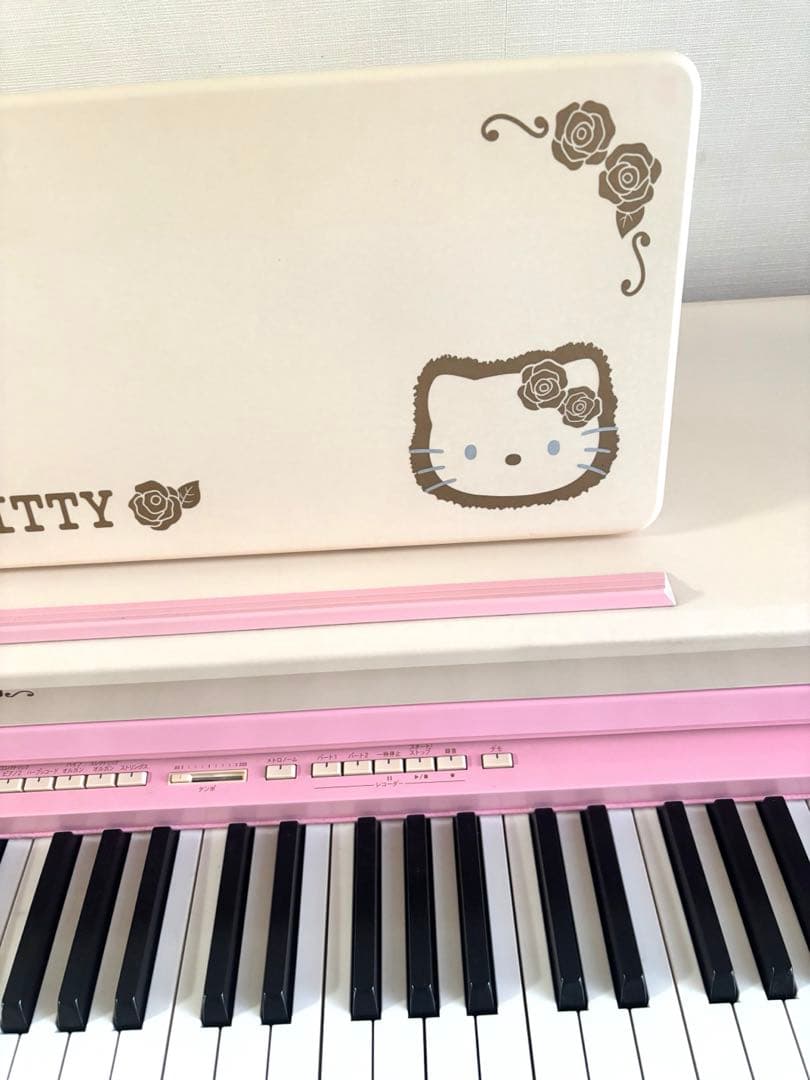 可愛い♡ハローキティ♡ 電子ピアノ APOLLO限定品 ピンク色 レア