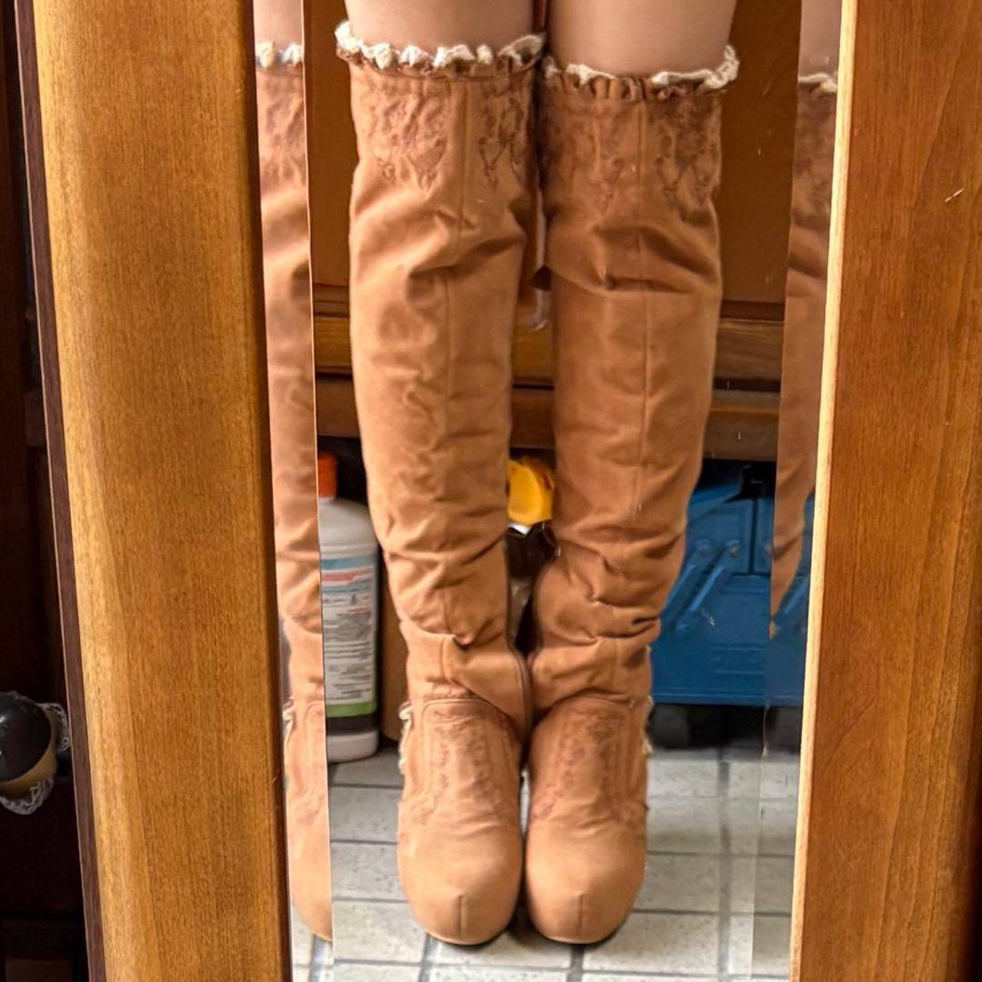 LIZLISA ロングブーツ - メルカリ