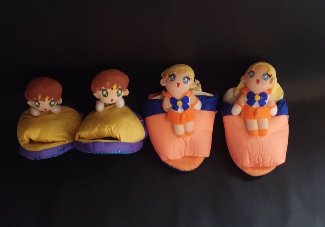 セーラームーン ぬいぐるみスリッパ 2足セット - メルカリ