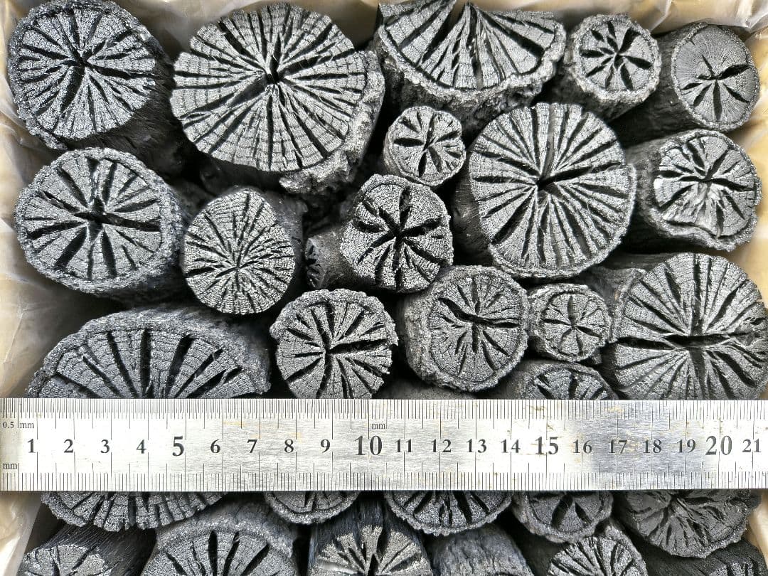 伊予の切炭 】約6kg クヌギ菊炭×2箱