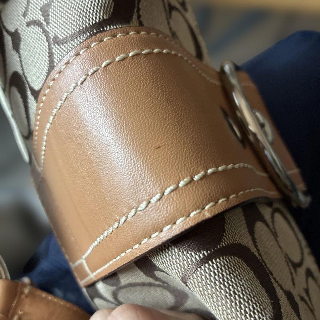 《美品》COACH ワンショルダーバッグ シグネチャー ソーホー ハンドバッグ