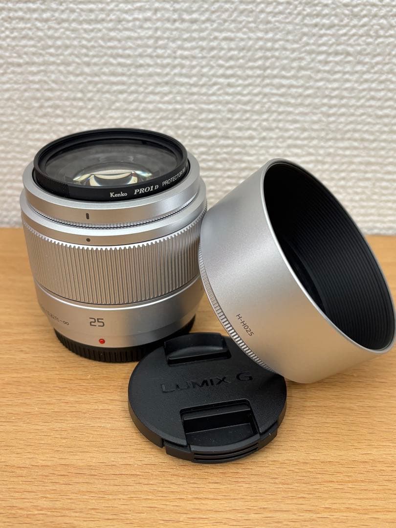 ◆明るい単焦点レンズ◆25mm/F1.7◆H-H025-S◆おまけ付◆ Panasonic（パナソニック） Panasonic LUMIX G 25mm/F1.7 ASPH. H-H025