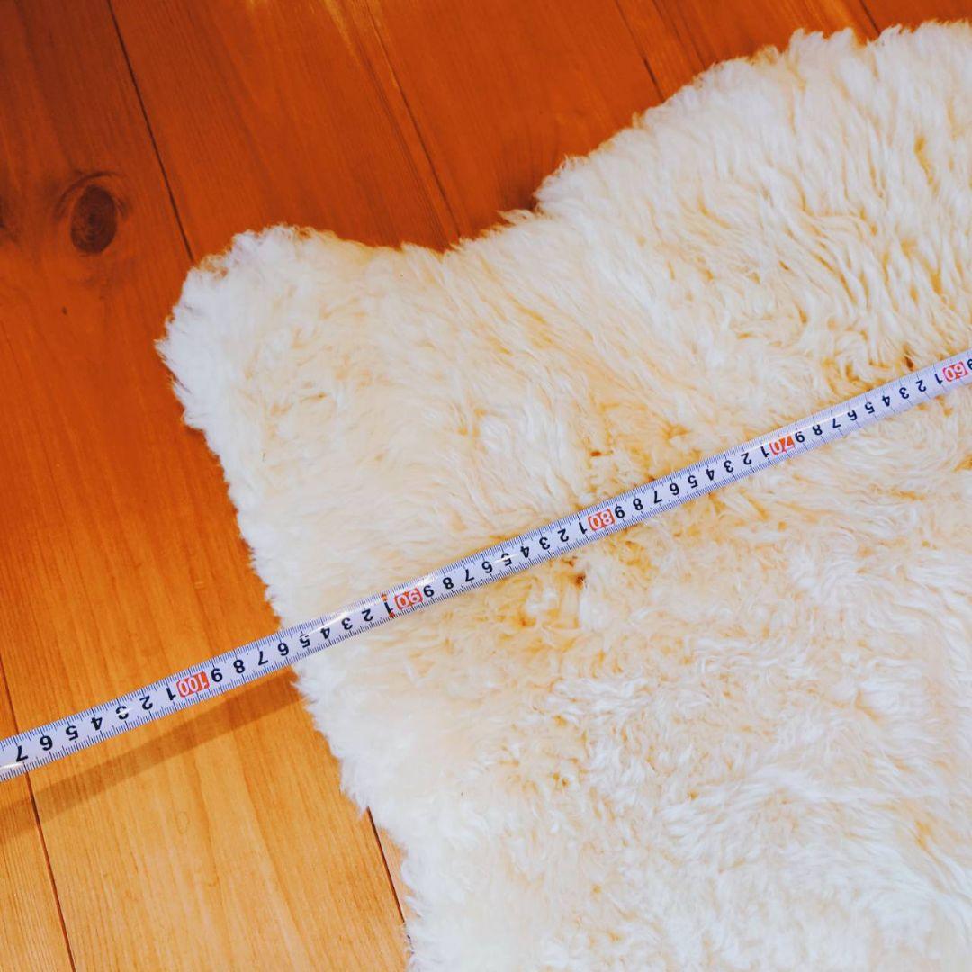 リアルムートン 天然 シープスキン 送料込み 匿名 メルカリ便 - メルカリ