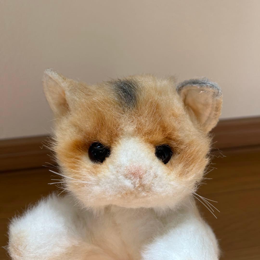 昭和レトロ ヴィンテージ オリエンタルトーイ 三毛猫 ぬいぐるみ