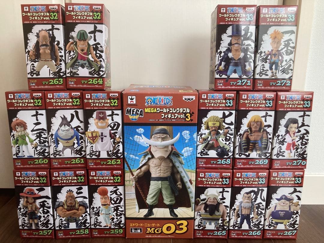 ワンピース ワールドコレクタブルフィギュア白ひげ団 vol.32 vol.33 ワンピース ワールドコレクタブルフィギュアvol．33 | フィギュア