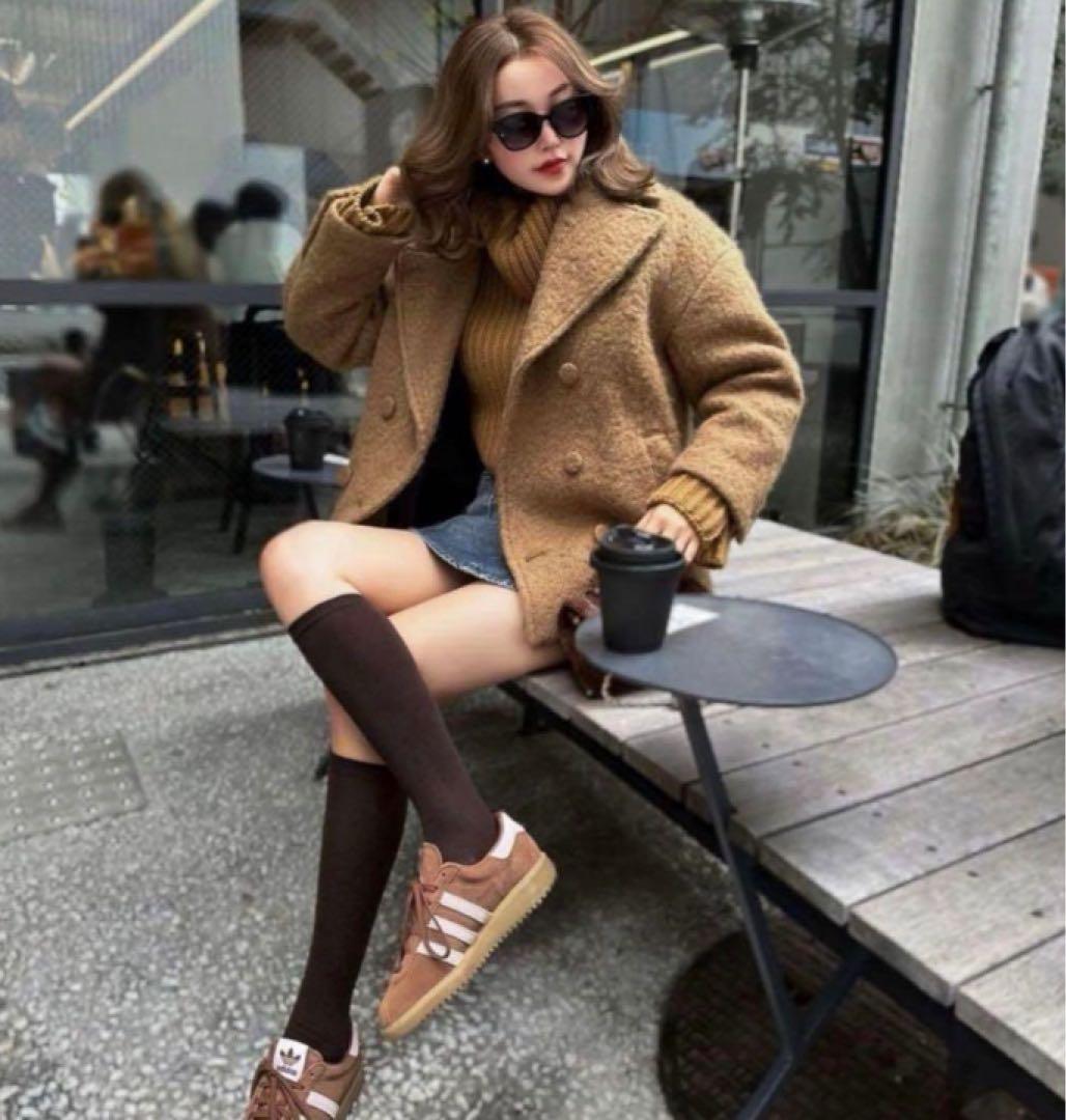 シェリエ Handmade stitch wool jacket coat