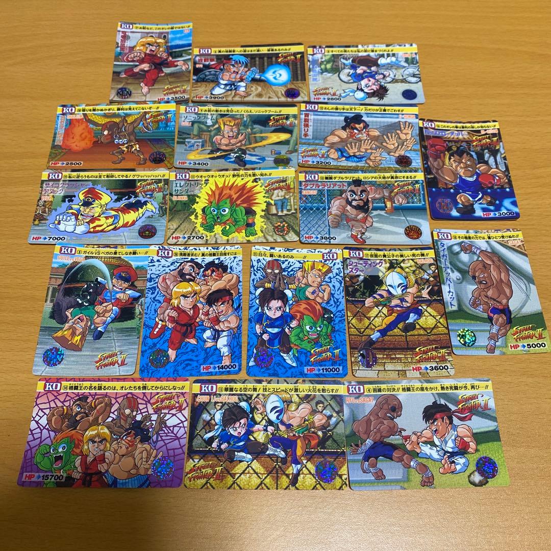ストリートファイター2 カード18枚 スト2 - メルカリ