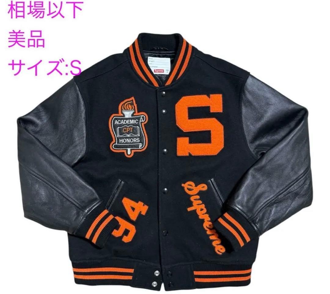 美品 Supreme Team Varsity Jacket (2019 FW) - メルカリ