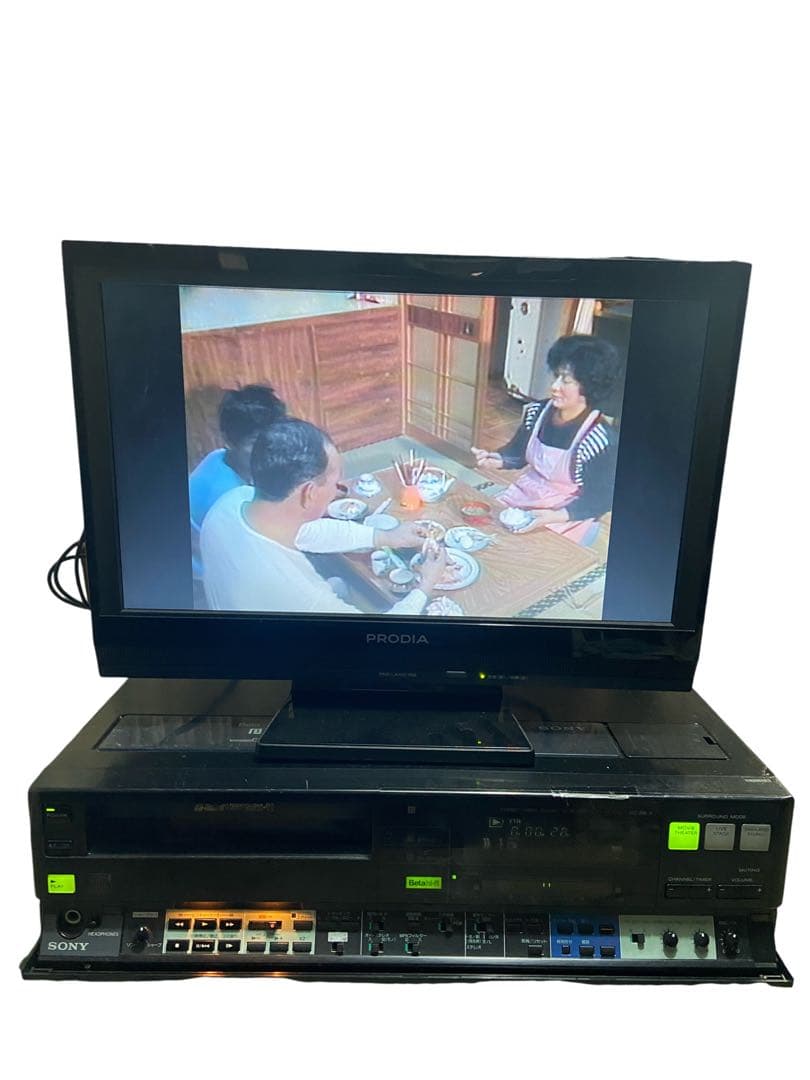 ソニー SONY ビデオカセット ベータマックス SL-EX7 ベータデッキ Yahoo!オークション - SONY ベータマックス ビデオカセットレコーダー