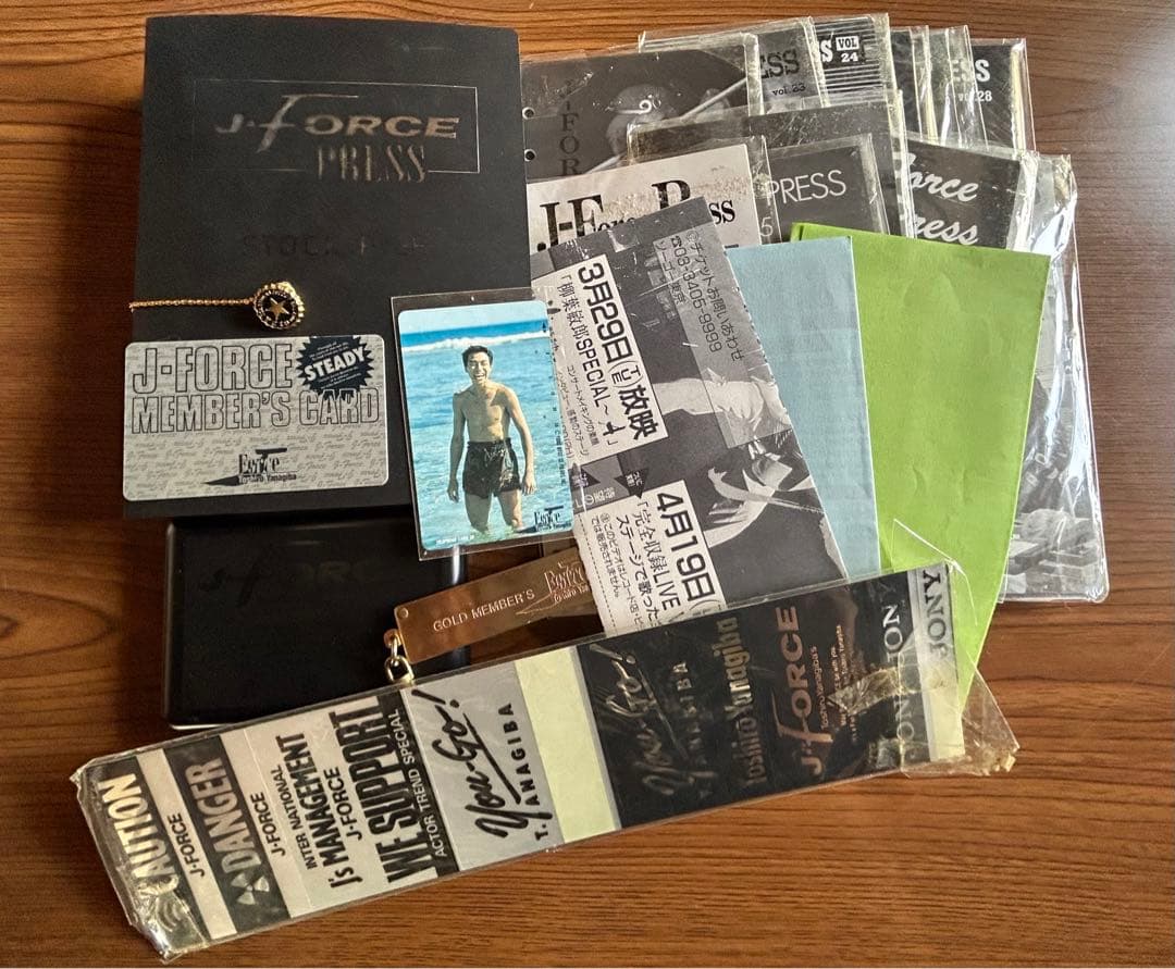 柳葉敏郎ファンクラブ会報、会員証等 バラ売り不可 - メルカリ