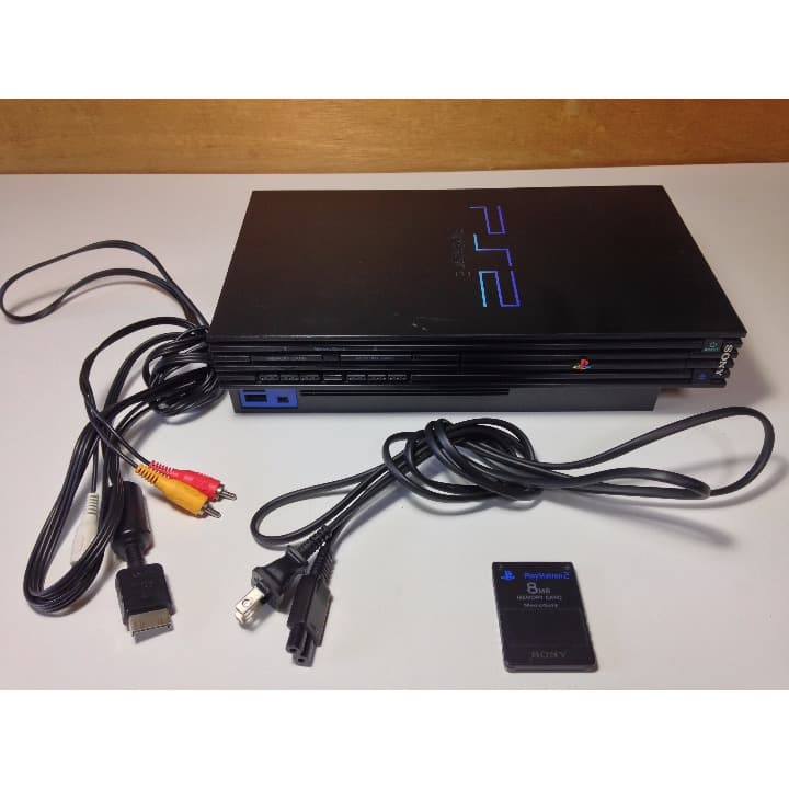 ☆PS2 本体＋人気ソフト★ 完動品 PS1,2ソフト ＊中古＊ SONY（ソニー） PS2 本体 中古 純正 コントローラー 1個付 おまけ PS2