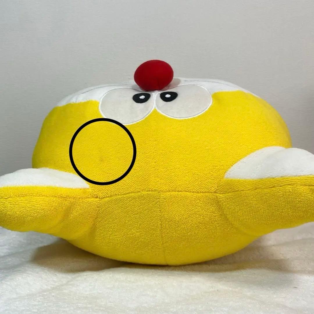 希少】生誕100年前ぬいぐるみ 黄色 ドラえもん - メルカリ