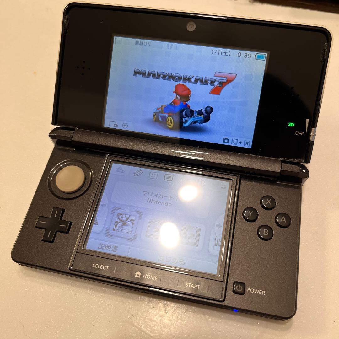 Nintendo 3ds ブラック ジャンク - メルカリ