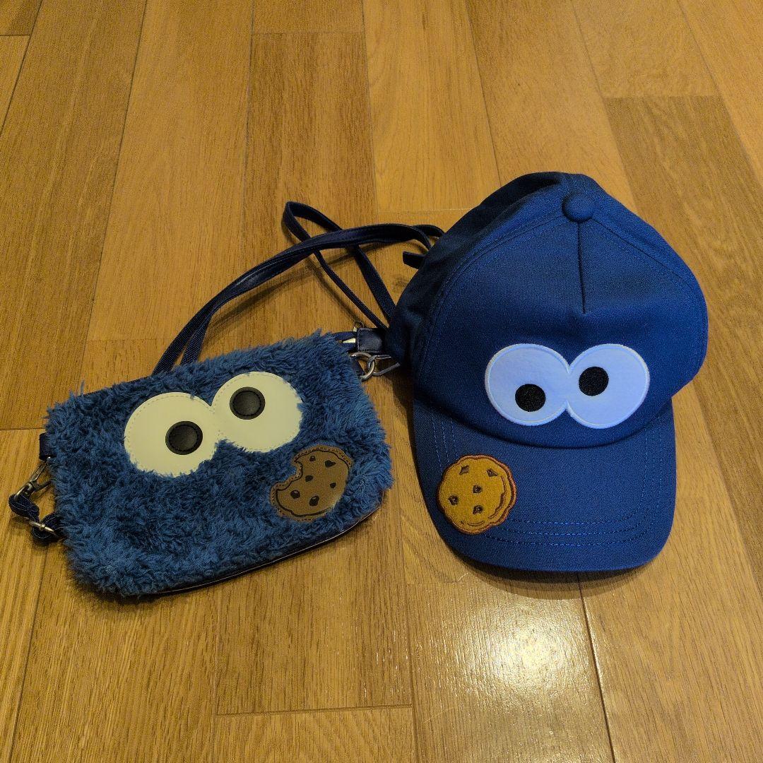 ☆セサミストリート クッキーモンスター キャップ バッグ - メルカリ