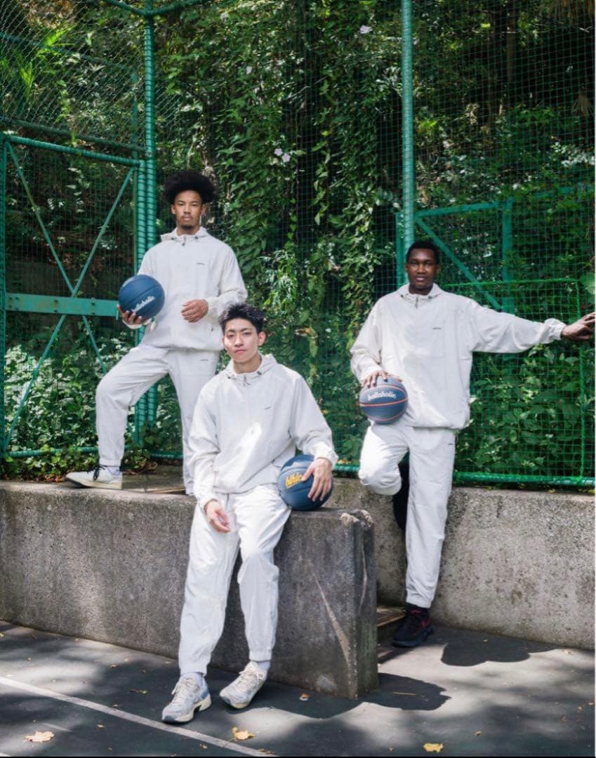 廃盤 ballaholic anywhere セットアップ オフホワイト 上下M