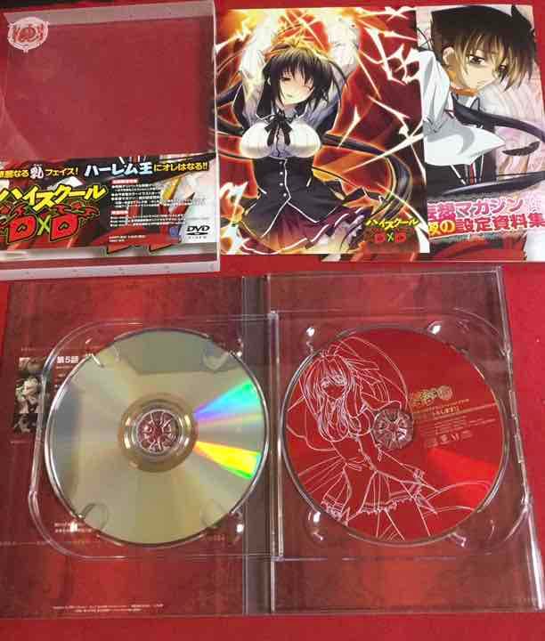 【入手困難】ハイスクールD×D DVD 初回限定盤 全6巻セット