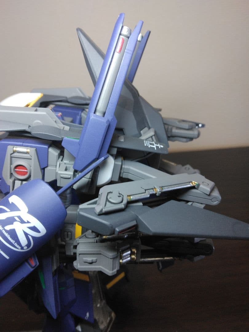 HGガンダムTR-1 ハイゼンスレイ・ラーⅡ全塗装完成品 改造品 台座付の