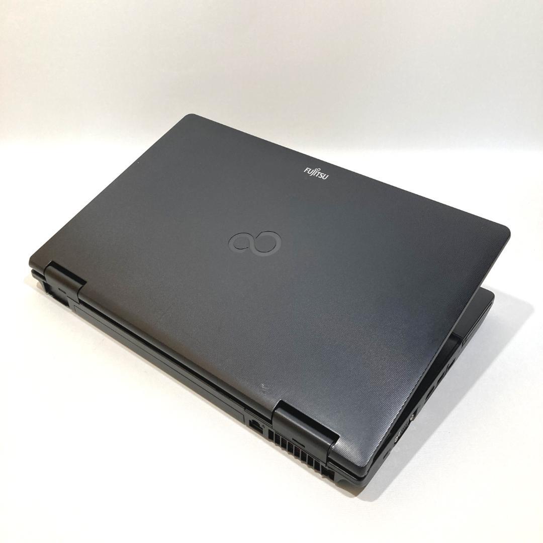 ✨初心者向け✨快速・大画面・DVD✨黒✨すぐ使えるノートパソコン◇