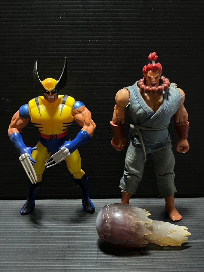 toybiz X-MEN VS ストリートファイター ウルヴァリン 豪鬼 - メルカリ