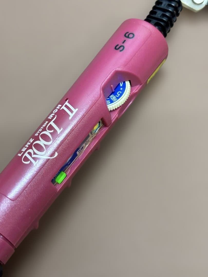 未使用品 LENZ S-6元巻きレンツルートアイロン 理容アイロン - メルカリ