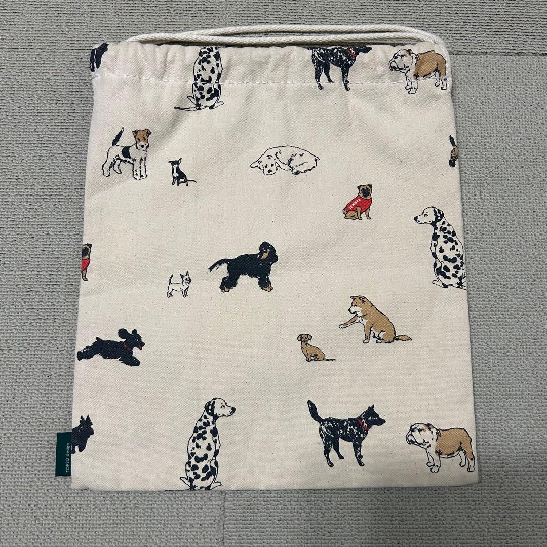 TEMBEAテンベア 巾着 DOG 犬柄 - メルカリ
