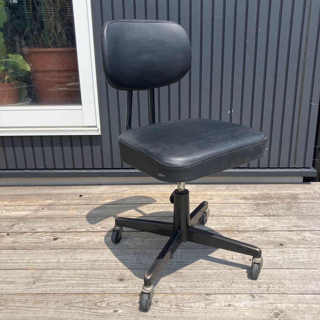 昭和レトロ ヴィンテージ コクヨ 事務椅子 デスクチェア ワークチェア