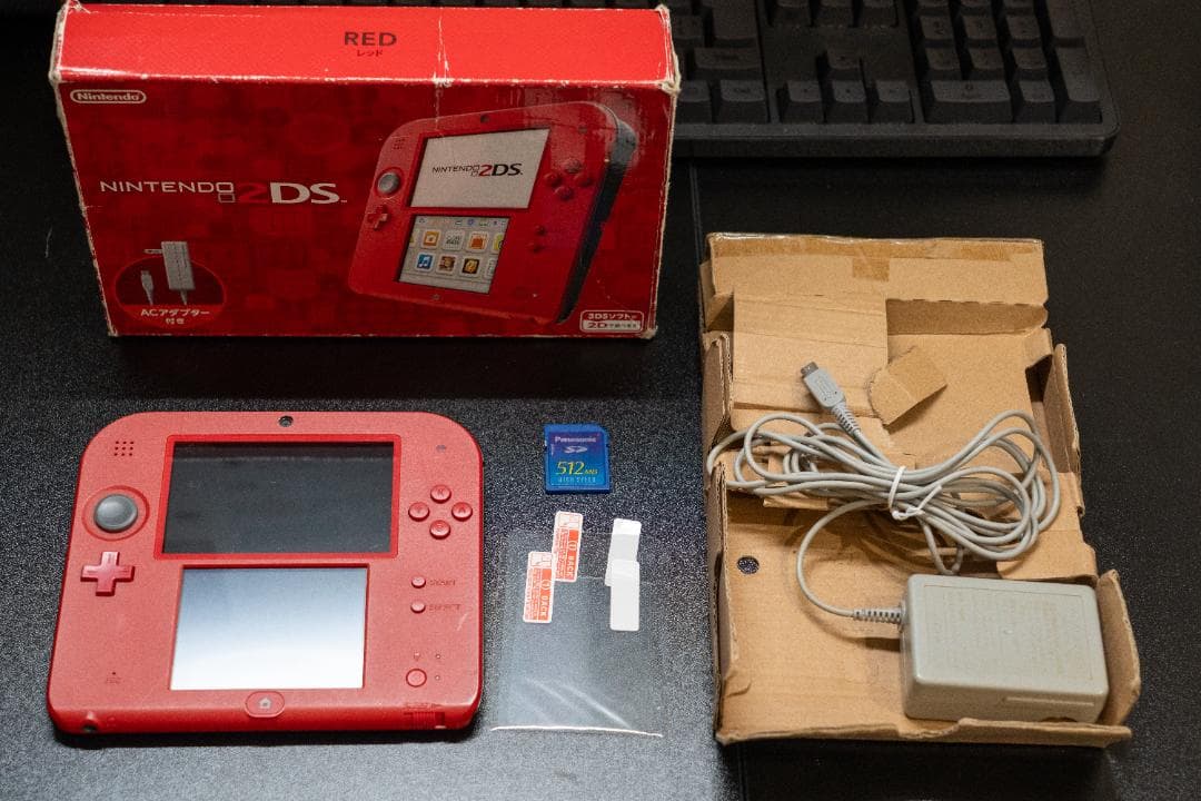 箱付き】ニンテンドー 2DS レッド - メルカリ