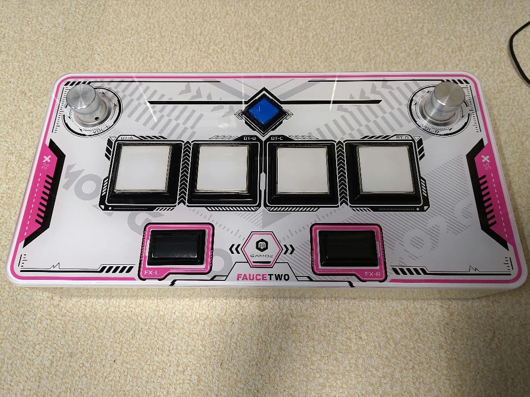 FAUCETWO sdvxコントローラー 簡易静音化済】FAUCETWO 三和ボタン sdvx ボルテコン - メルカリ