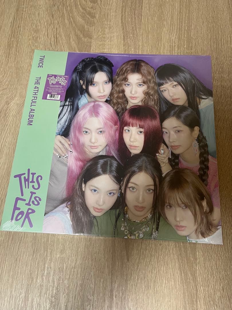 TWICE THIS IS FOR レコード アナログ盤 LP 海外限定 未開封 - メルカリ
