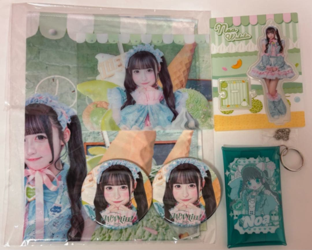 iLiFE! 若葉のあ ポスター マルチケース アクスタ 缶バッチ クリア