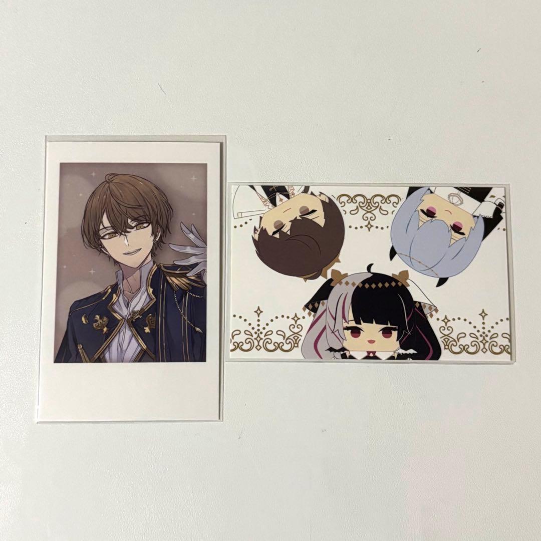 加賀美ハヤト7周年チェキ風カード SMC にじストア購入特典 イラスト