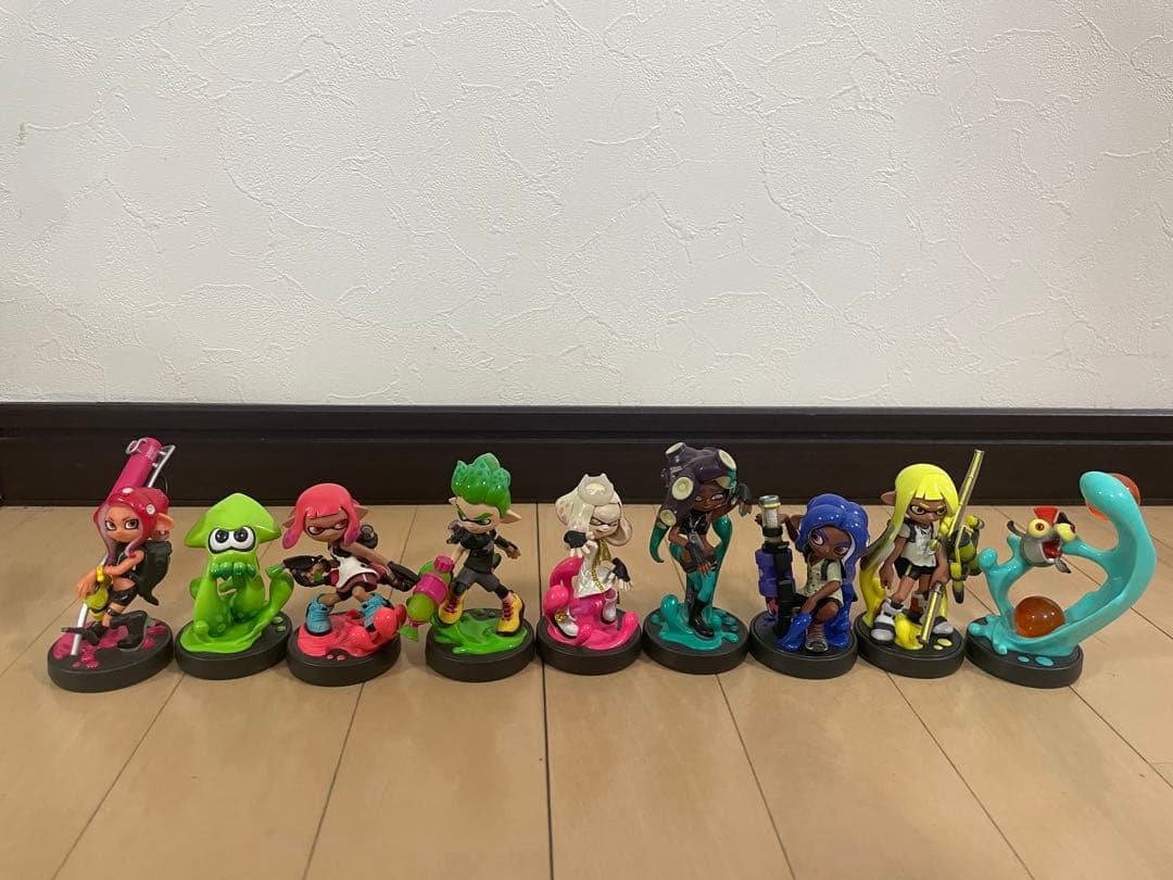 amiiboスプラトゥーン amiibo すりみ連合セット[フウカ／ウツホ／マンタロー]（スプラ