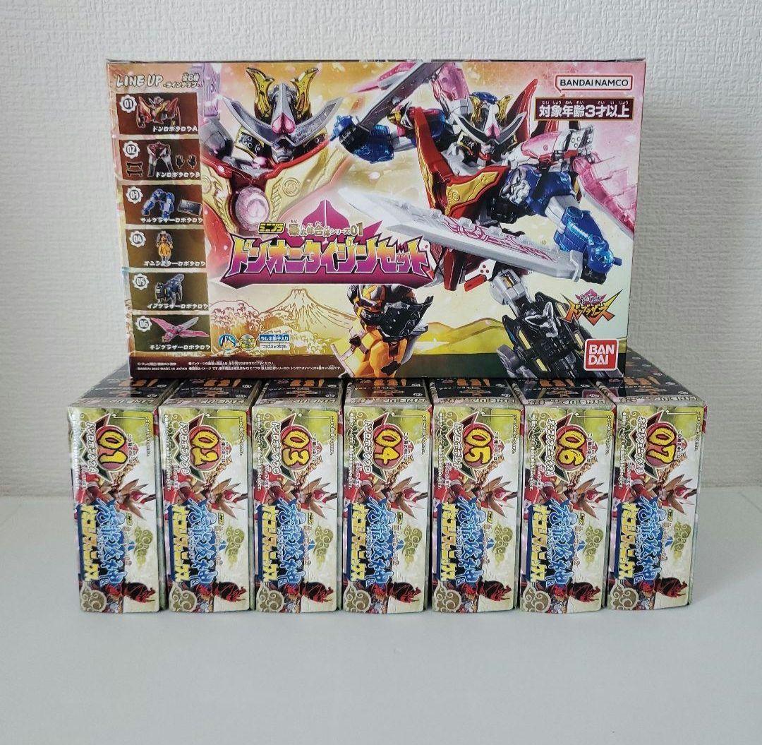 ミニプラ　暴太郎戦隊ドンブラザーズ　まとめ売り 5/9（月）発売！】ミニプラ 暴太郎戦隊シリーズ02【発売直前レビュー