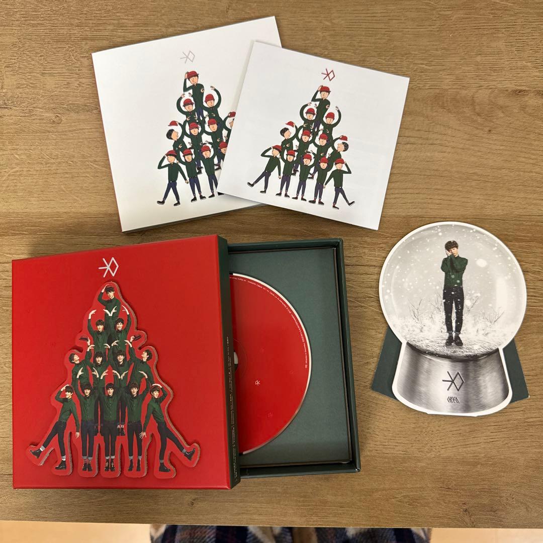 EXO Miracles in December 中国版 トレカ付き