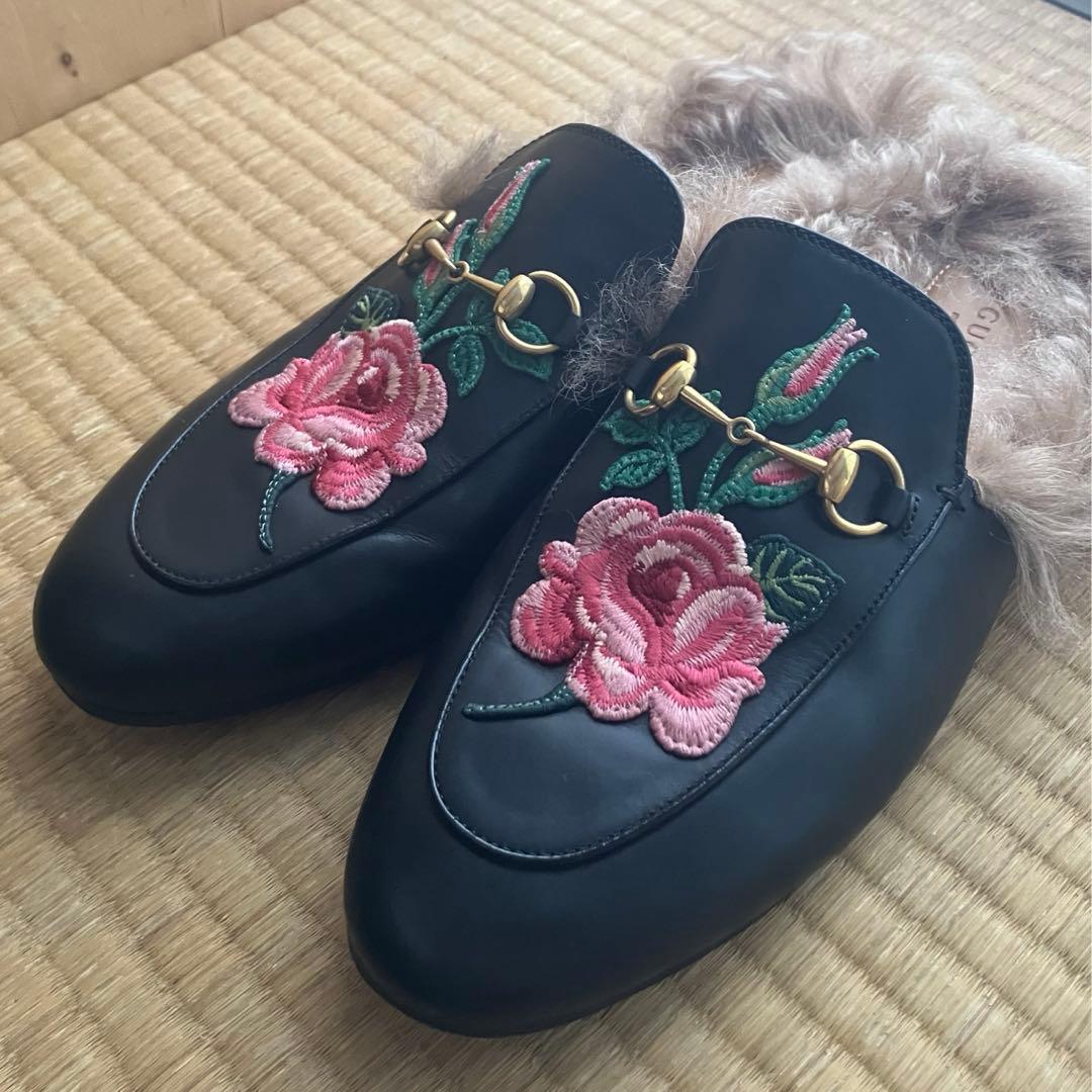 グッチGUCCI プリンスタウンローファー 中古・古着通販】GUCCI (グッチ) プリンスタウン スネーク ホース
